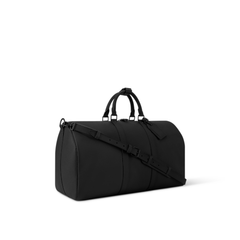 Keepall Bandoulière 50 Bag LV Aerogram in Men's Travel Rolling Luggage collections by Louis Vuitton (Product zoom)