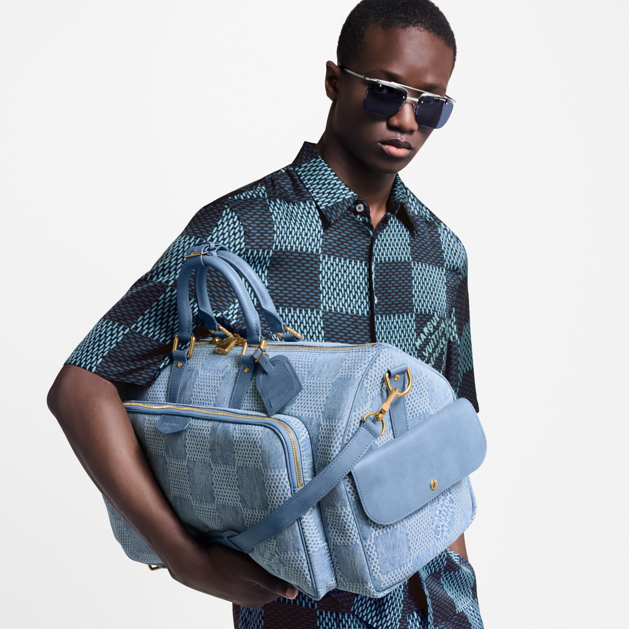 Keepall Cargo 50 Damier Other in Bags and Small Leather Goods