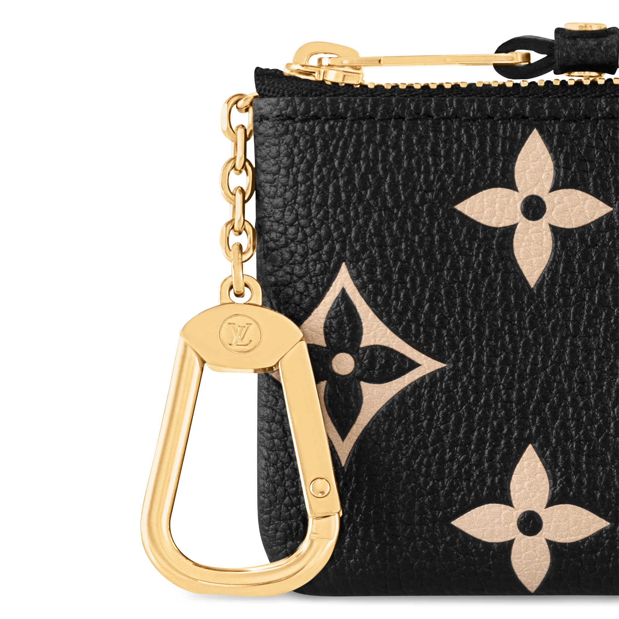 Key Pouch Bicolour Monogram Empreinte Leather in Women
