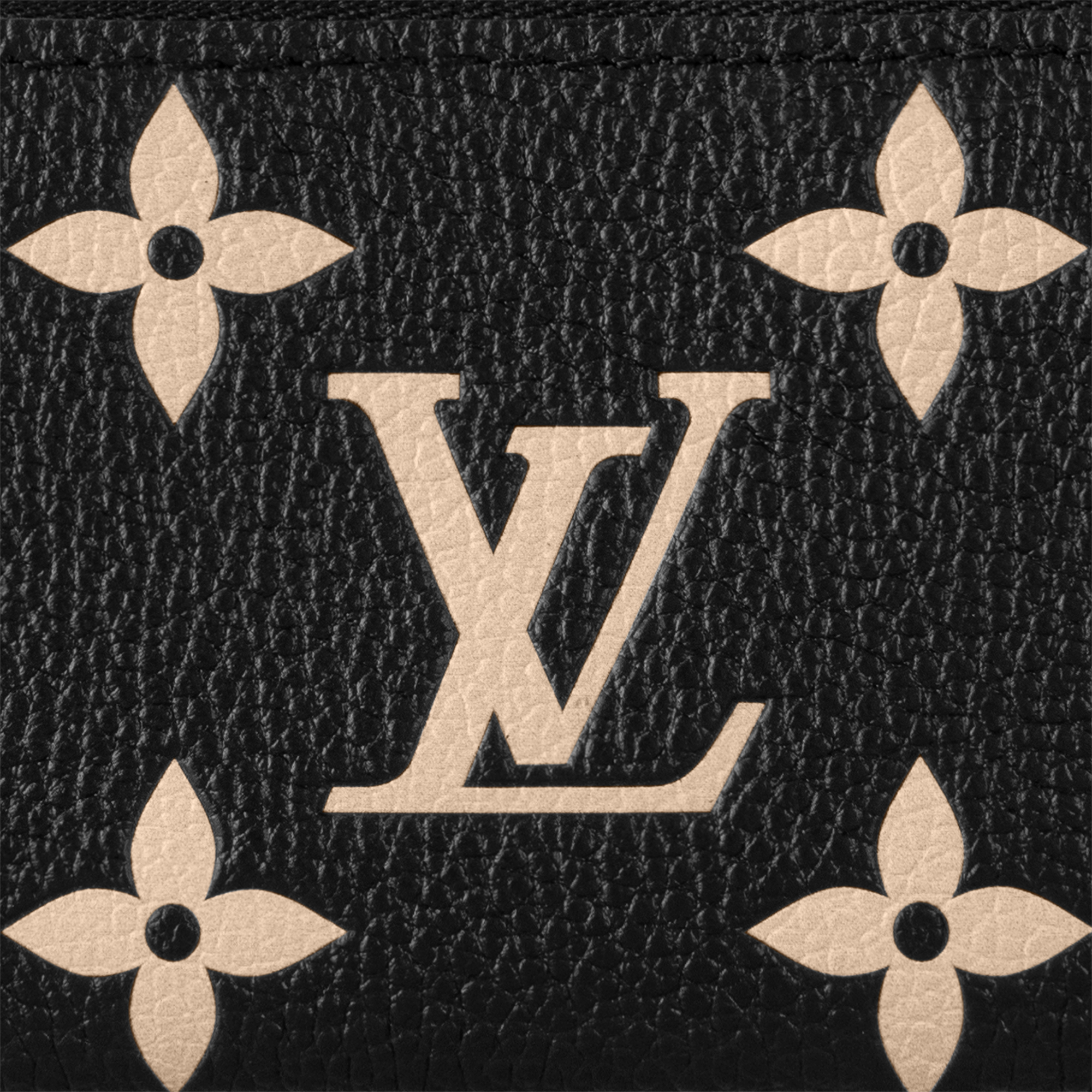 Key Pouch Bicolour Monogram Empreinte Leather in Women