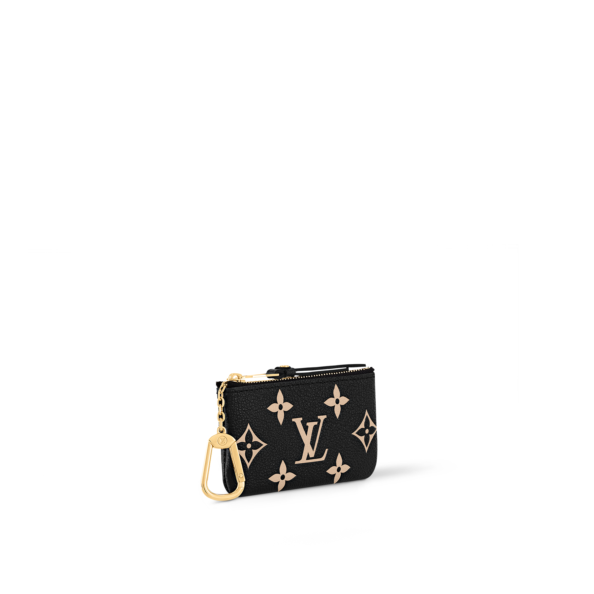 Key Pouch Bicolour Monogram Empreinte Leather in Women