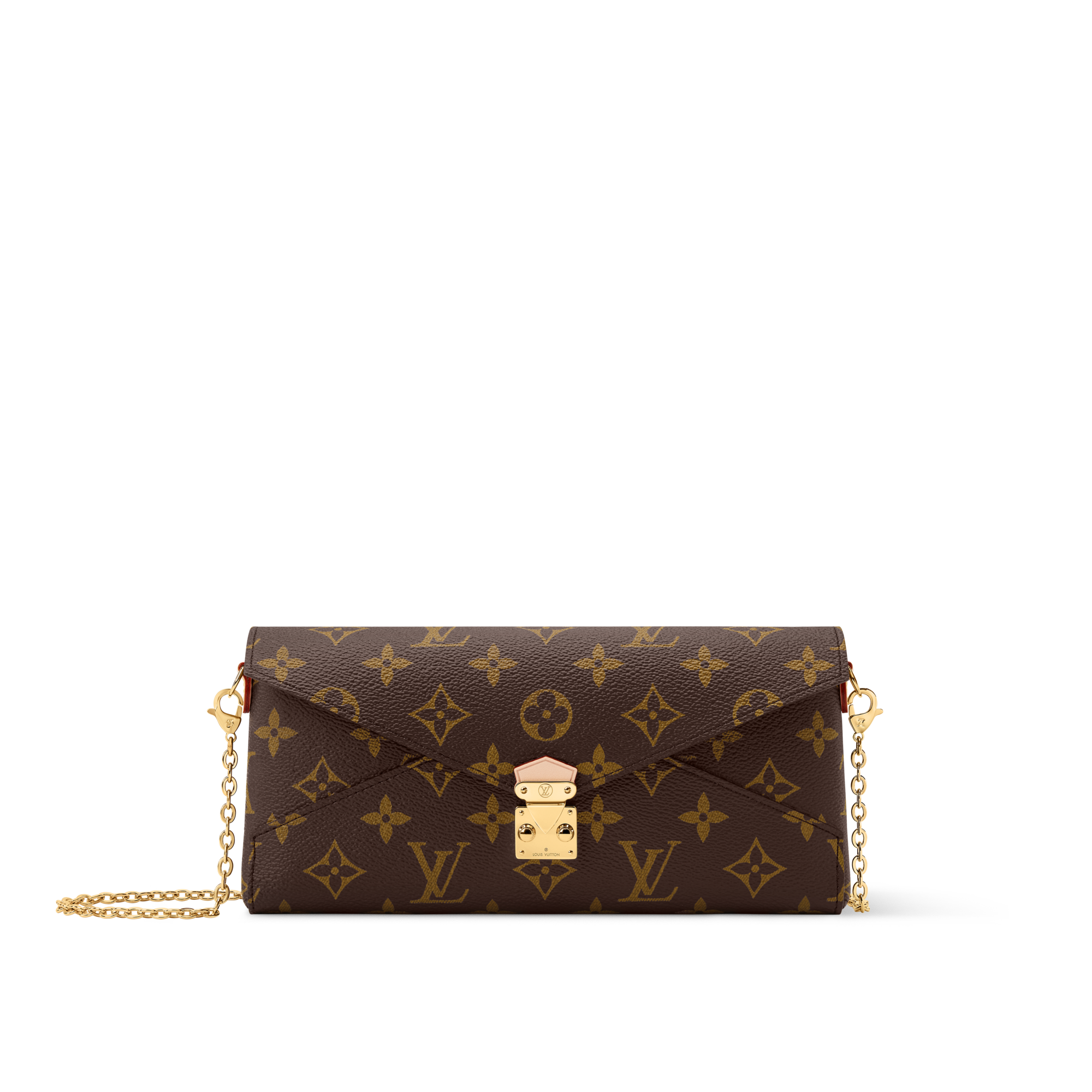 Kirigami Organizer On Chain Monogram Canvas in Women