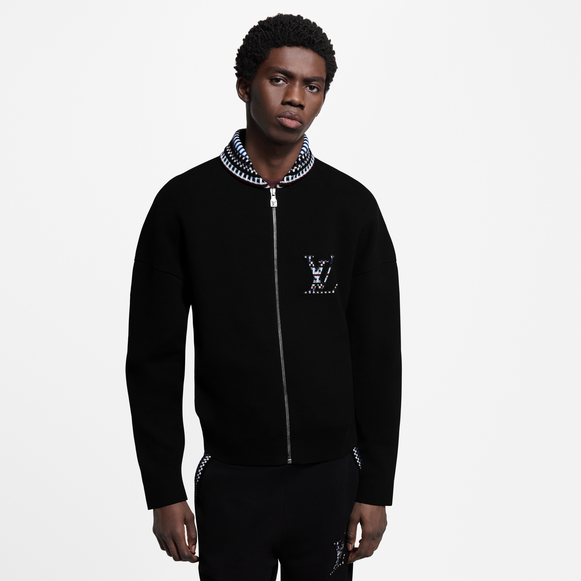 Knit Bomber  in Men