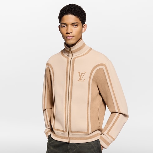 Knit Track Top in Men's Ready-to-Wear All Ready-to-Wear collections by Louis Vuitton (Product zoom)