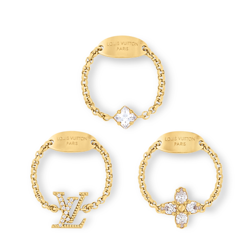 Lady LV Ring Set S00 in Women's Fashion Jewellery Rings collections by Louis Vuitton (Product zoom)