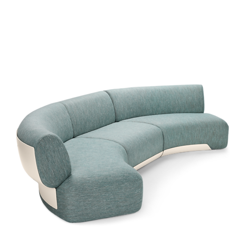 Lagoon Sofa Module A in Trunks, Travel and Home's Home and Art of Dining Furniture collections by Louis Vuitton (Product zoom)