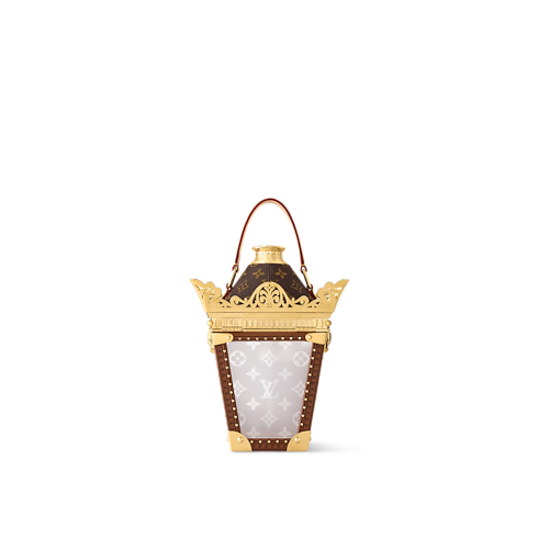 Lantern Trunk Gold Monogram Canvas in Trunks, Travel and Home's Trunks and Boxes Boxes collections by Louis Vuitton (Product zoom)