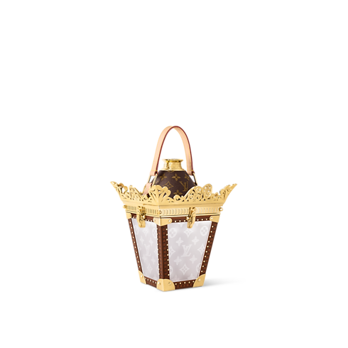 Lantern Trunk Gold Monogram Canvas in Trunks, Travel and Home's Trunks and Boxes Boxes collections by Louis Vuitton (Product zoom)