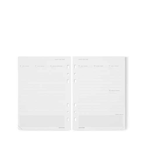 Large Functional Agenda Refill 2026 in Trunks, Travel and Home's Library Office and Writing collections by Louis Vuitton (Product zoom)