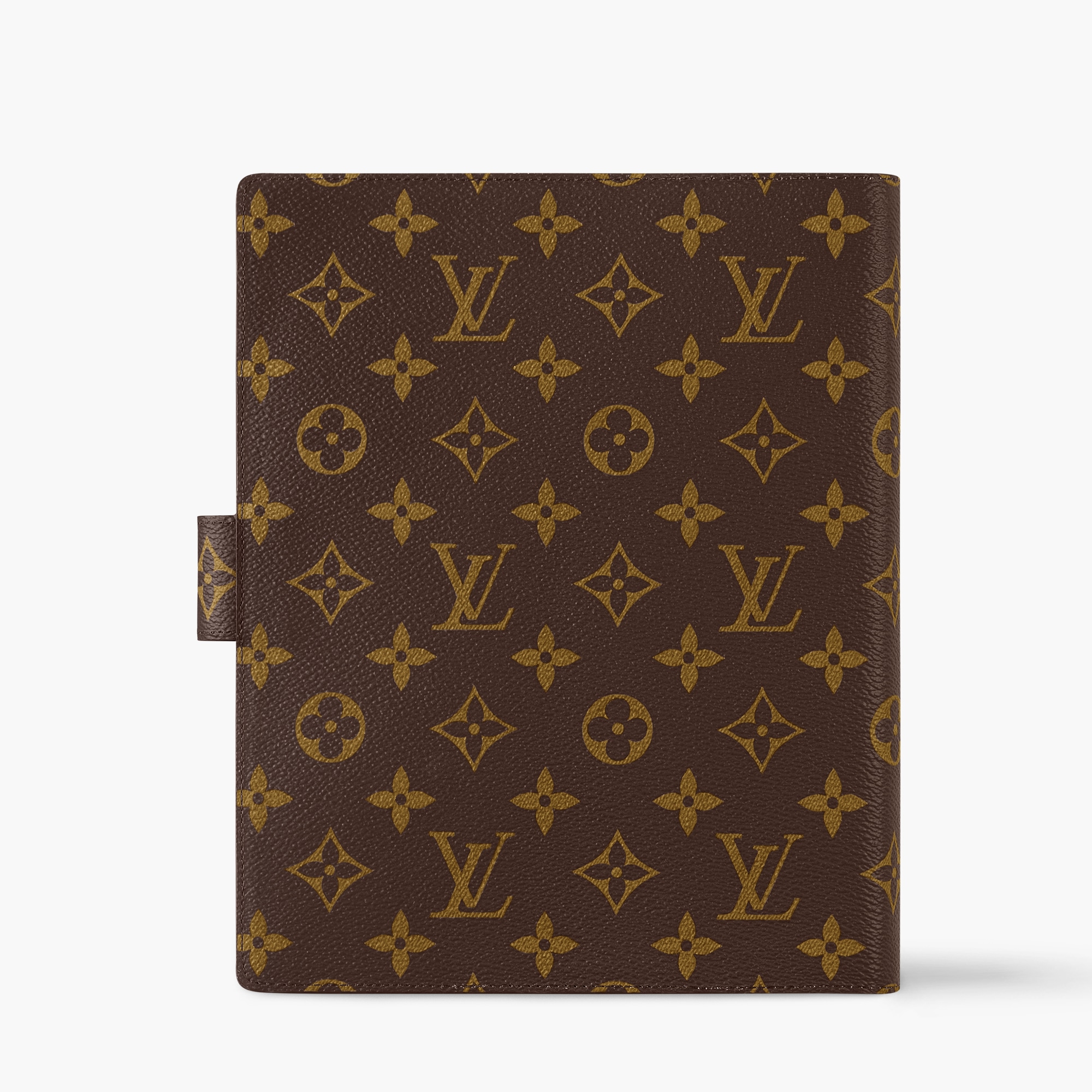 Large Ring Agenda Cover Monogram Canvas Leather Goods