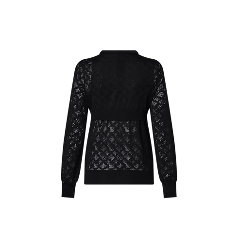 Layered Mahina Knit Pullover in Women's Ready-to-Wear Knitwear collections by Louis Vuitton (Product zoom)