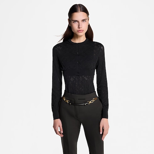Layered Mahina Knit Pullover in Women's Ready-to-Wear Knitwear collections by Louis Vuitton (Product zoom)
