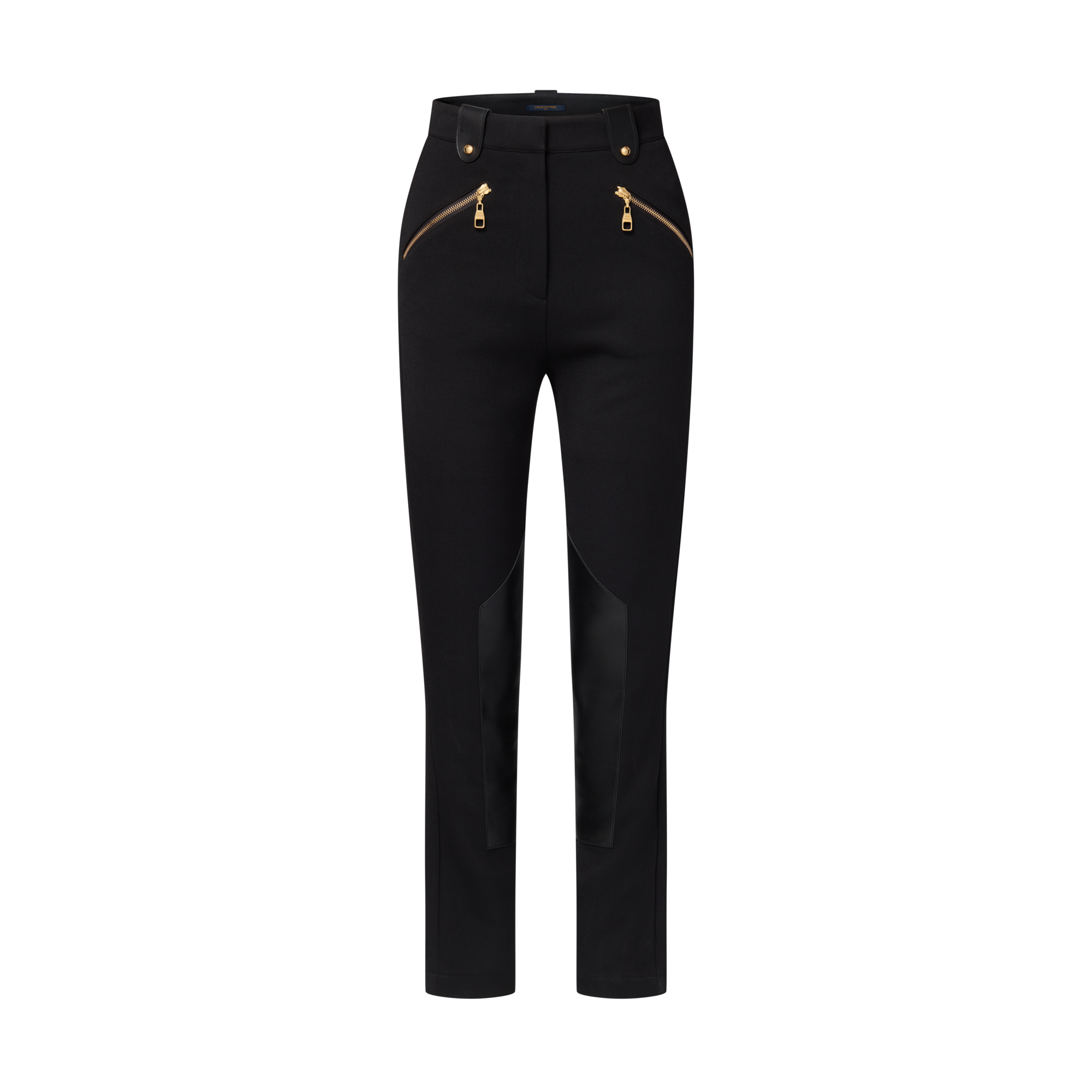 Leather Accent Riding Pants  in Women