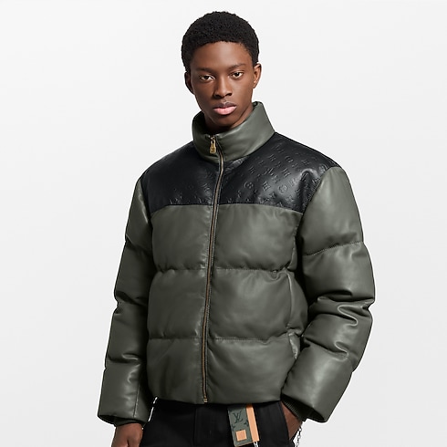Leather Down Jacket in Men's Ready-to-Wear Outerwear and Coats collections by Louis Vuitton (Product zoom)