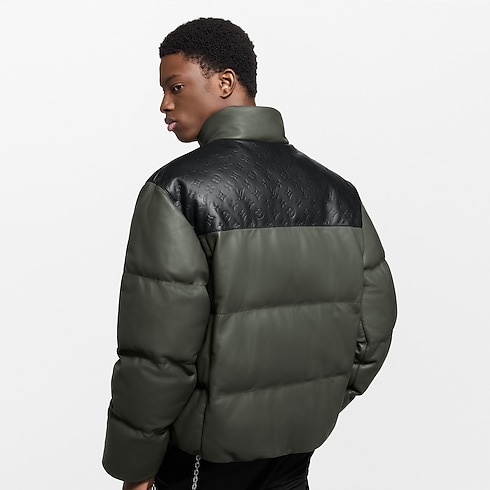 Leather Down Jacket in Men's Ready-to-Wear Outerwear and Coats collections by Louis Vuitton (Product zoom)