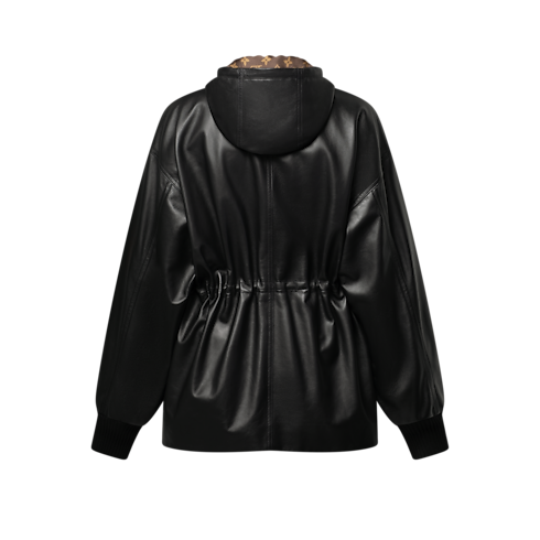 Leather Peplum Parka in Women's Ready-to-Wear Coats and Jackets collections by Louis Vuitton (Product zoom)