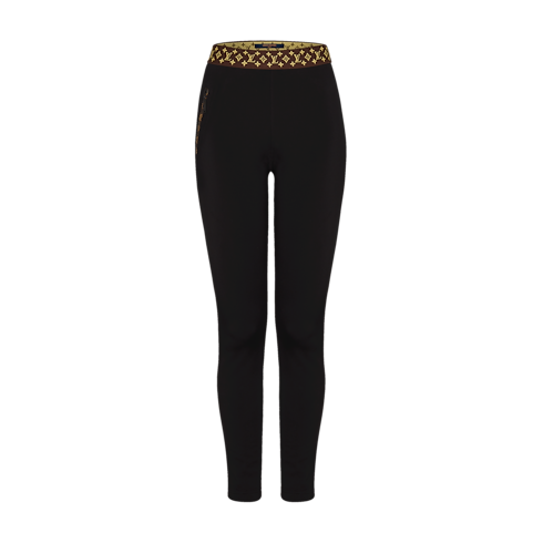 Leggings With Monogram Elastic Belt in Women's Ready-to-Wear Trousers collections by Louis Vuitton (Product zoom)