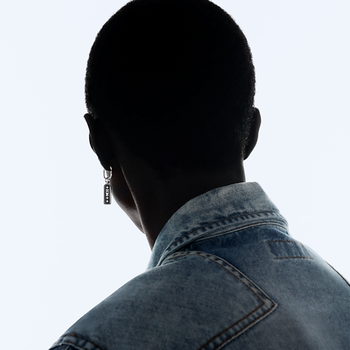 Les Gastons Vuitton Tag Earring, White Gold - Per Unit in Jewellery's Collections Les Gastons Vuitton collections by Louis Vuitton (Product zoom)