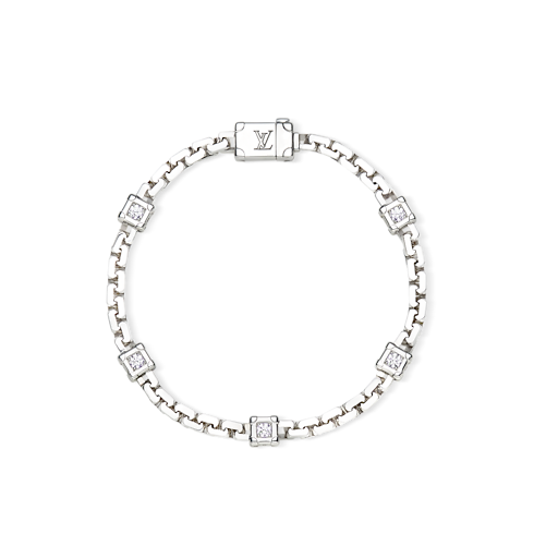 Les Gastons Vuitton Trunk Bracelet, White Gold and Diamonds in Jewellery's Categories Bracelets collections by Louis Vuitton (Product zoom)