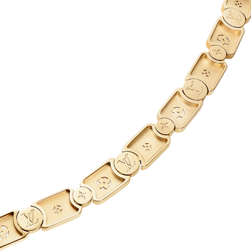 Les Gastons Vuitton Trunk Necklace, White Gold and Diamonds in Les Extraordinaires's Jewellery Necklaces and Pendants collections by Louis Vuitton (Product zoom)