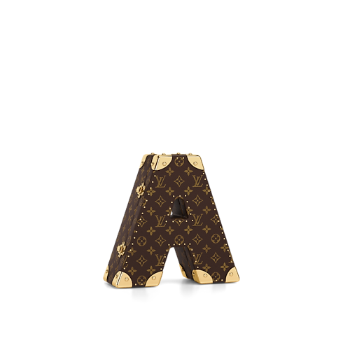 Letter Trunk A Monogram Canvas in Les Extraordinaires's Hardsided Letter Trunks collections by Louis Vuitton (Product zoom)