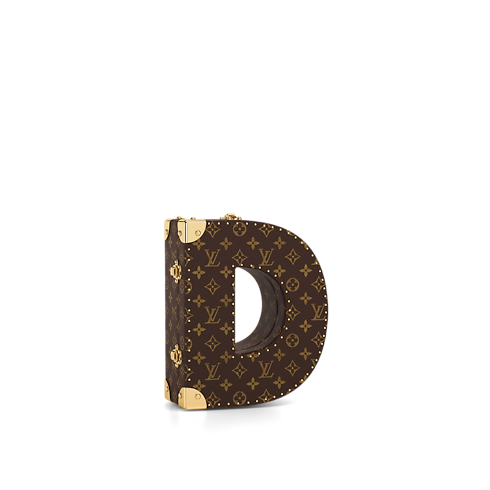 Letter Trunk D Monogram Canvas in Les Extraordinaires's Hardsided Letter Trunks collections by Louis Vuitton (Product zoom)