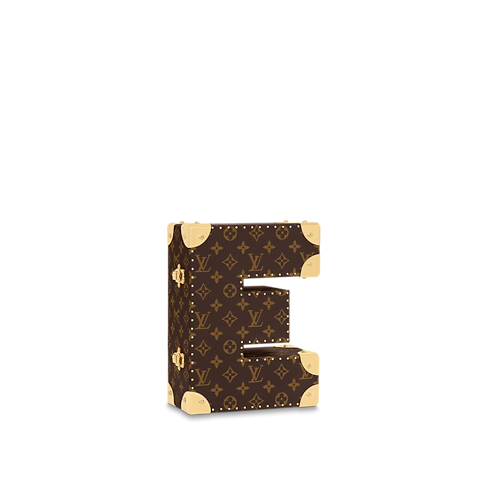 Letter Trunk E Monogram Canvas in Trunks, Travel and Home's Trunks and Boxes Boxes collections by Louis Vuitton (Product zoom)
