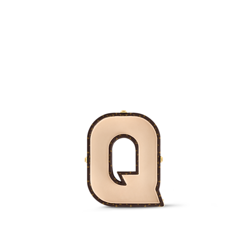 Letter Trunk Q Monogram Canvas in Les Extraordinaires's Hardsided Letter Trunks collections by Louis Vuitton (Product zoom)