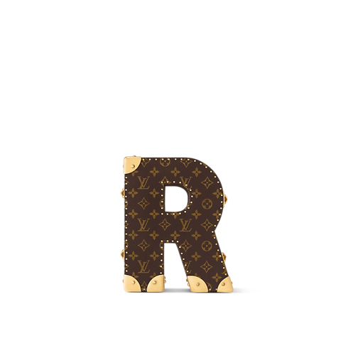 Letter Trunk R Monogram Canvas in Les Extraordinaires's Hardsided Letter Trunks collections by Louis Vuitton (Product zoom)