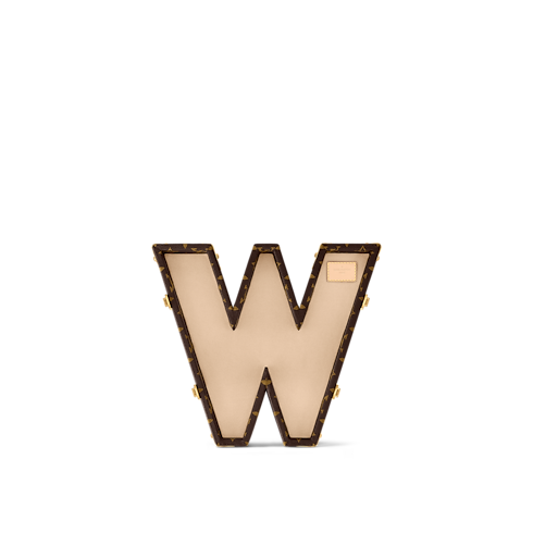 Letter Trunk W Monogram Canvas in Les Extraordinaires's Hardsided Letter Trunks collections by Louis Vuitton (Product zoom)