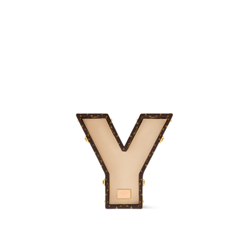 Letter Trunk Y Monogram Canvas in Les Extraordinaires's Hardsided Letter Trunks collections by Louis Vuitton (Product zoom)