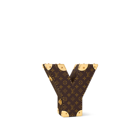 Letter Trunk Y Monogram Canvas in Les Extraordinaires's Hardsided Letter Trunks collections by Louis Vuitton (Product zoom)