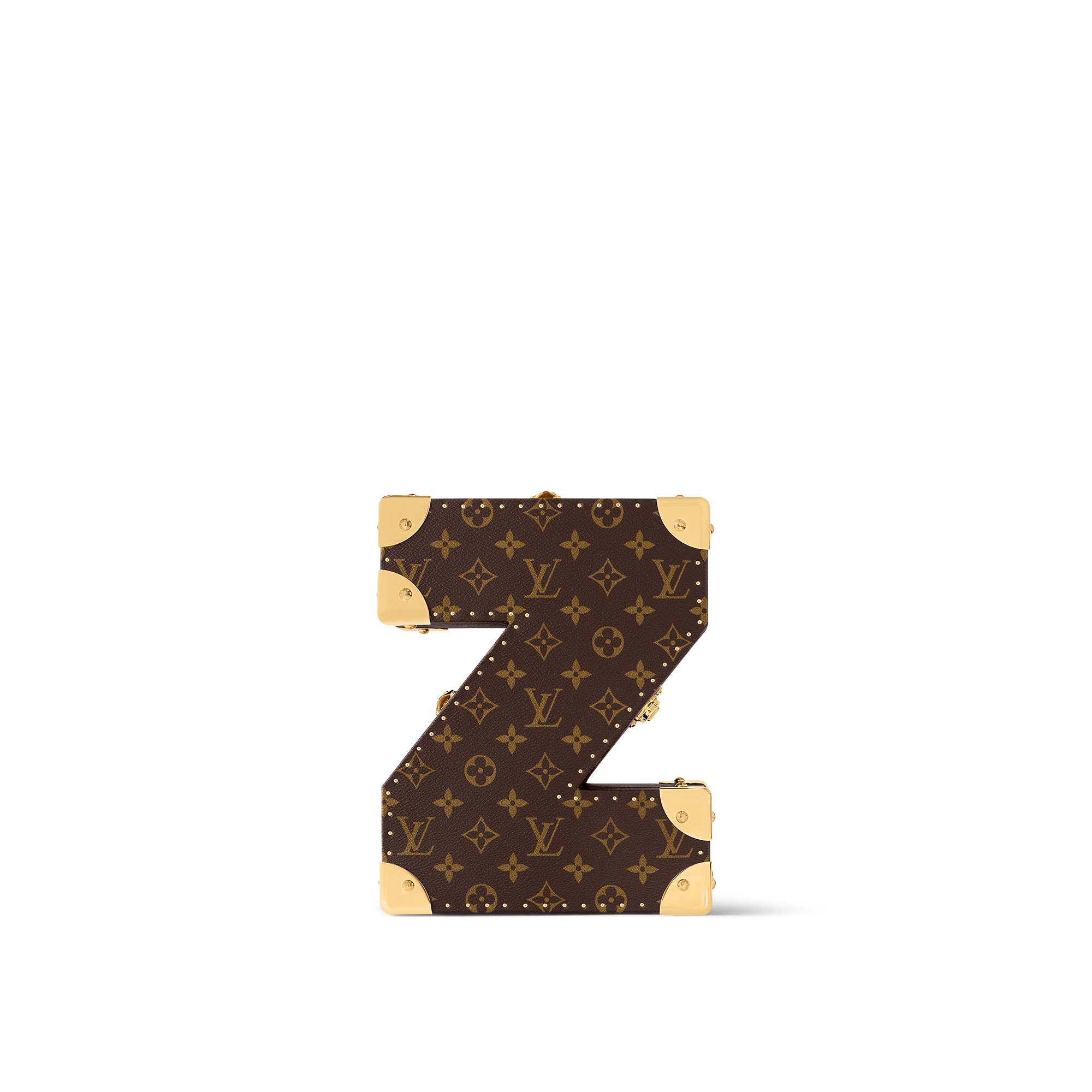 Letter Trunk Z Monogram Canvas in Les Extraordinaires