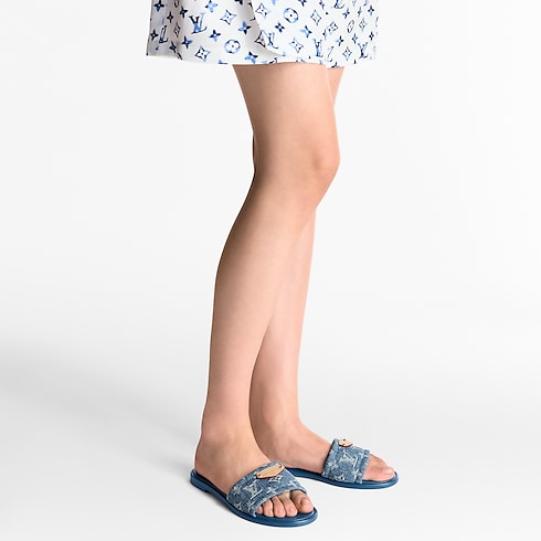 Lily Flat Mule in Women's Shoes Mules and Slides collections by Louis Vuitton (Product zoom)