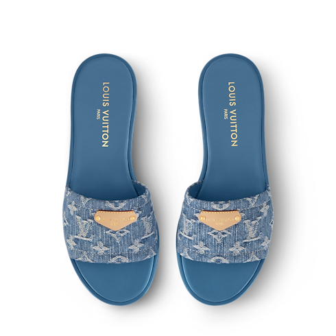 Lily Flat Mule in Women's Shoes Mules and Slides collections by Louis Vuitton (Product zoom)