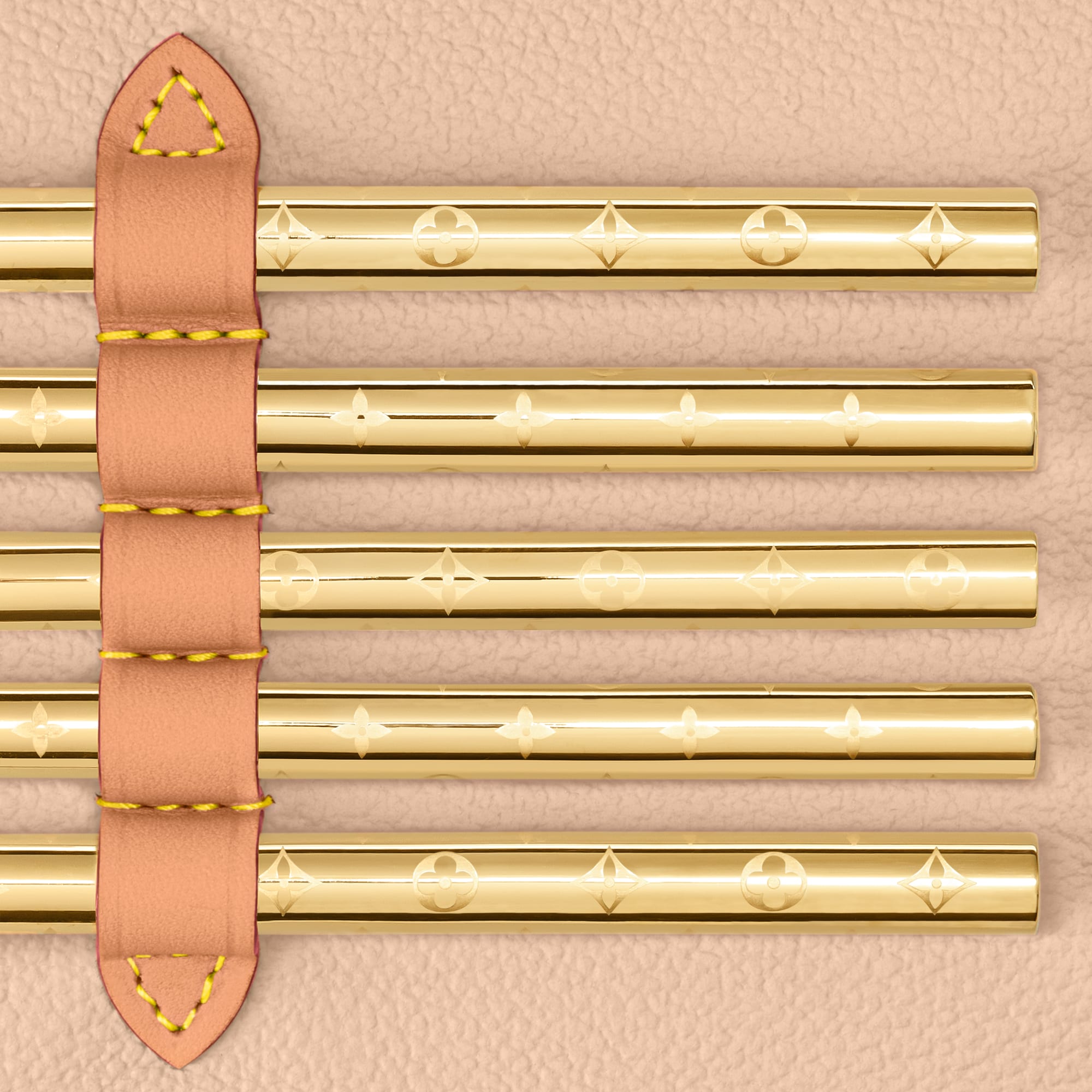 Lip and Eye Brush Set Monogram Canvas in Perfumes and Beauty 