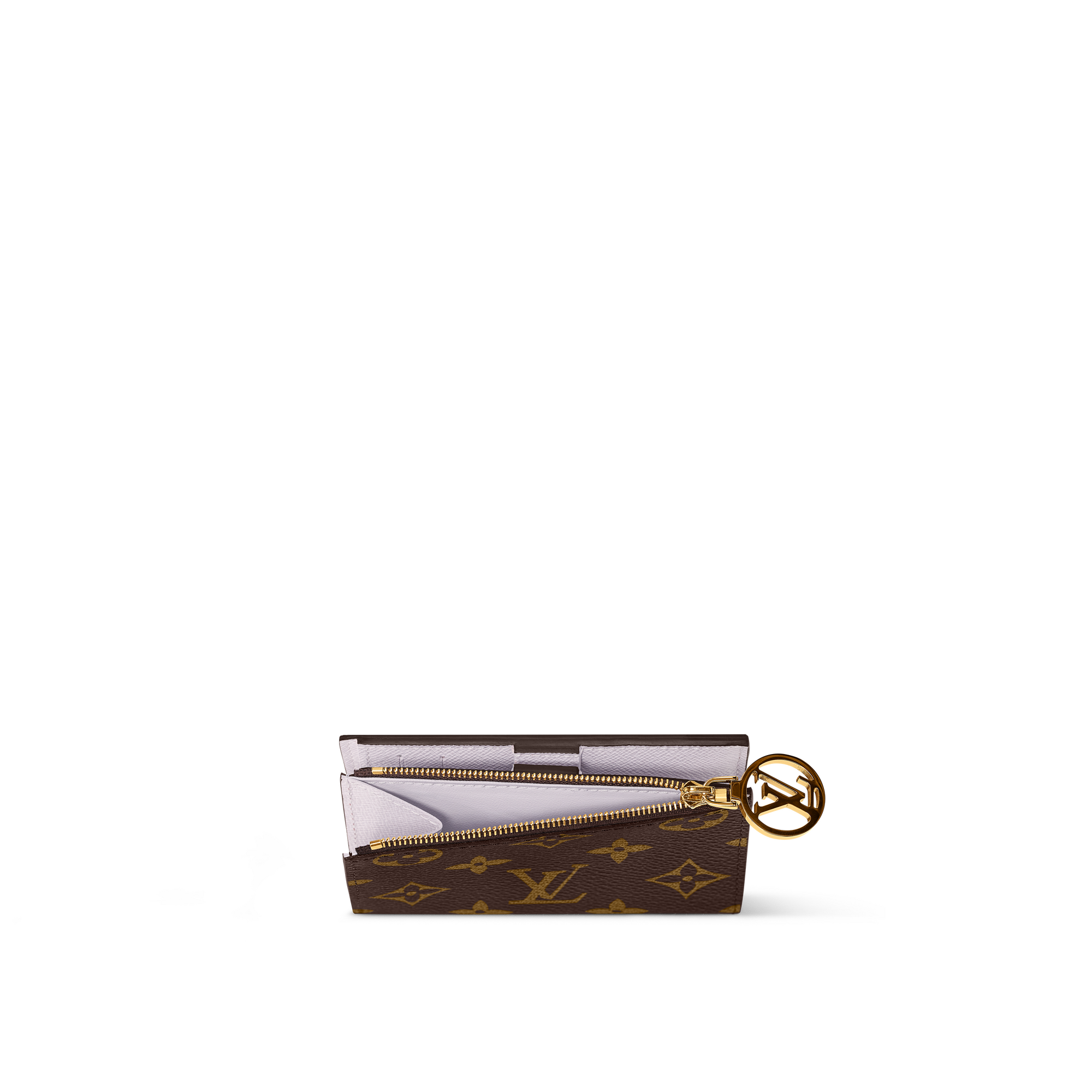 Lisa Wallet Monogram Canvas in Women