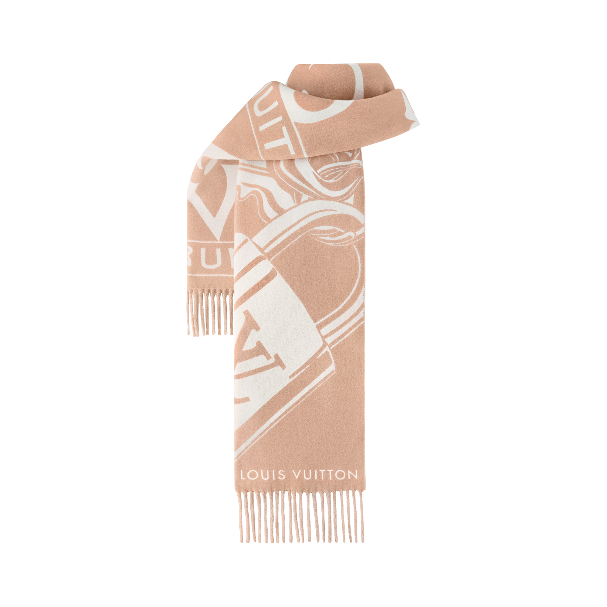 Lock And Keys Scarf S00 in Women