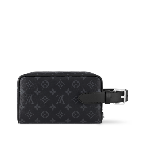 Locker Dopp Kit Monogram Eclipse Canvas in Men's Travel Travel Accessories and Organisers collections by Louis Vuitton (Product zoom)