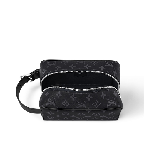 Locker Dopp Kit Monogram Eclipse Canvas in Men's Travel Travel Accessories and Organisers collections by Louis Vuitton (Product zoom)
