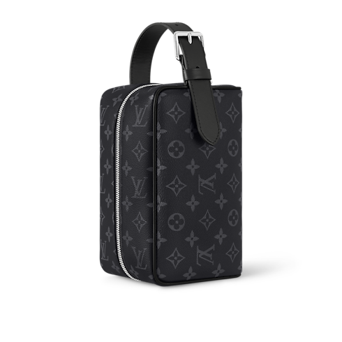 Locker Dopp Kit Monogram Eclipse Canvas in Men's Travel Travel Accessories and Organisers collections by Louis Vuitton (Product zoom)