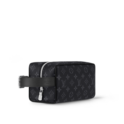 Locker Dopp Kit Monogram Eclipse Canvas in Men's Travel Travel Accessories and Organisers collections by Louis Vuitton (Product zoom)