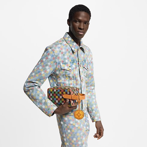 Locker Dopp Kit Damier Ebene Canvas in Men's Travel Travel Accessories and Organisers collections by Louis Vuitton (Product zoom)