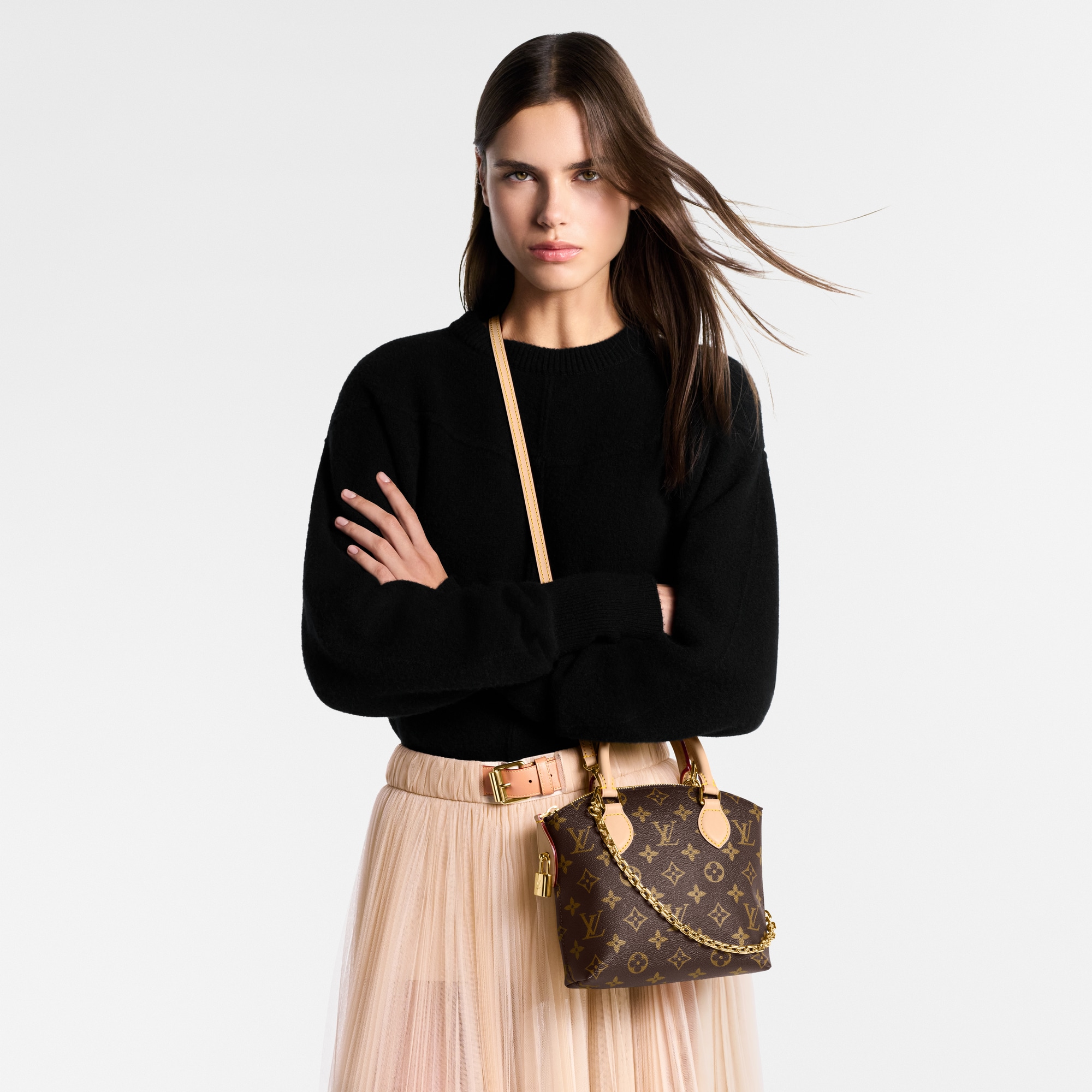Lockit BB Monogram Canvas in Women