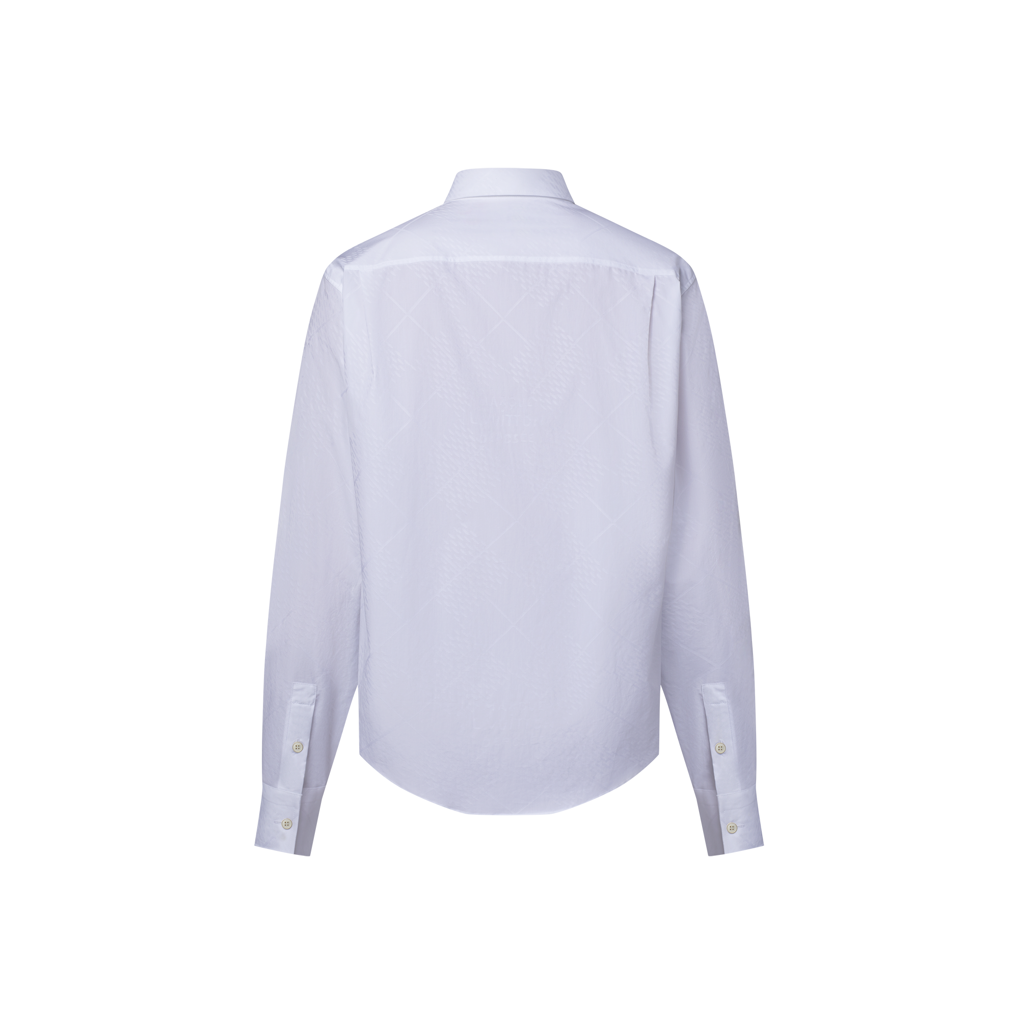 Long-Sleeved Cotton Shirt  in Men