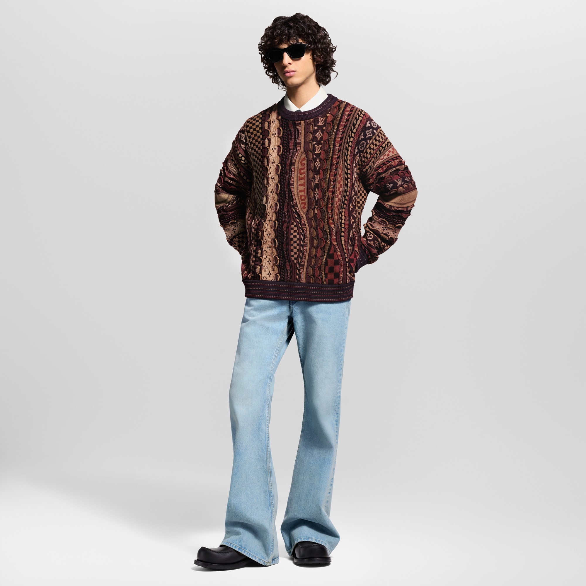 Long-Sleeved Crewneck  in Men