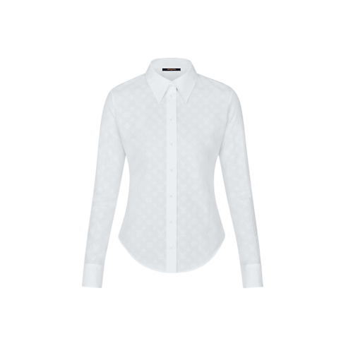 Long Sleeved Fitted Shirt in Women's Ready-to-Wear Tops collections by Louis Vuitton (Product zoom)