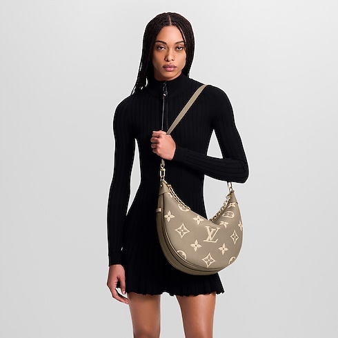 Loop Hobo Bicolour Monogram Empreinte Leather in Women's Handbags All Collections collections by Louis Vuitton (Product zoom)