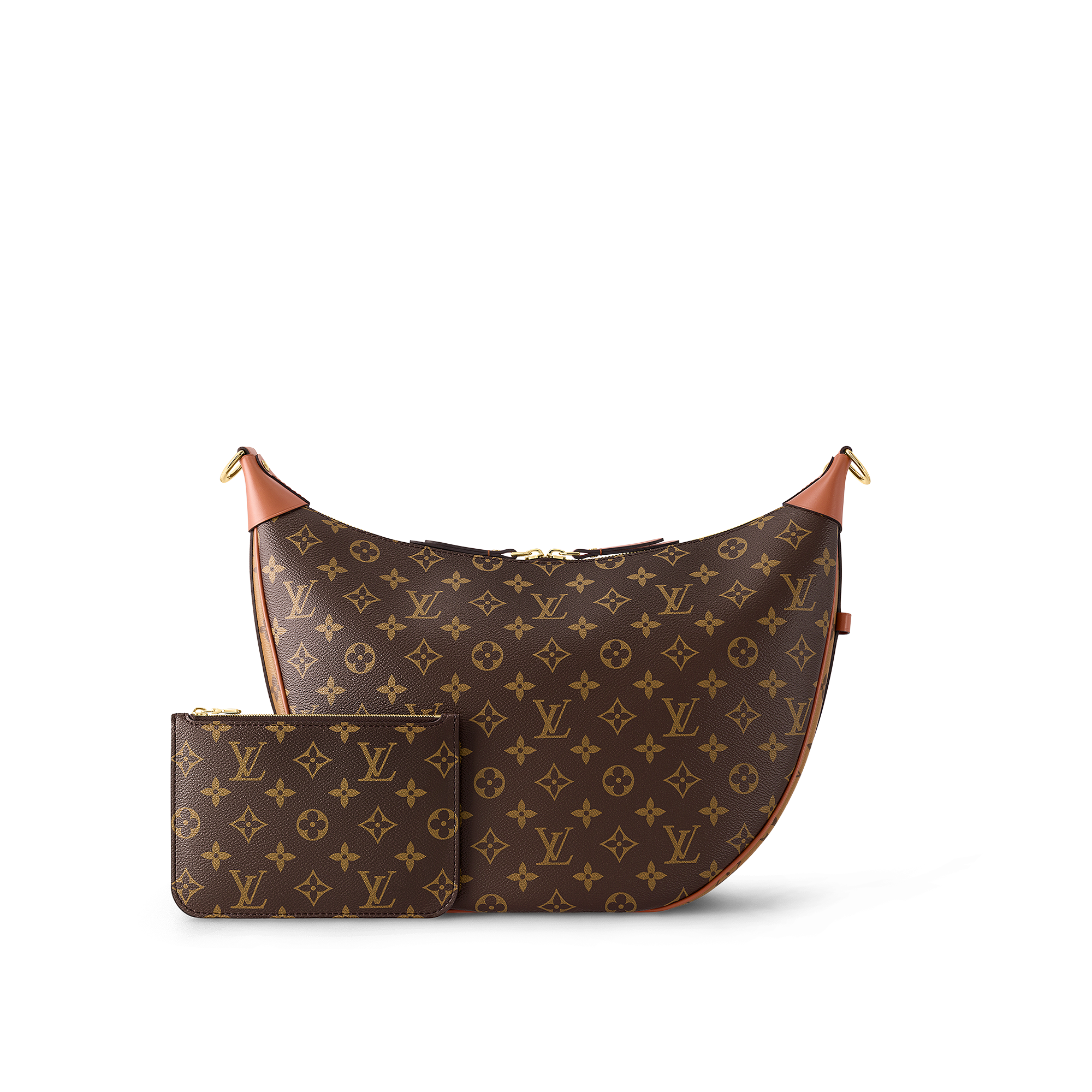 Loop Hobo Bag Monogram Canvas in Women