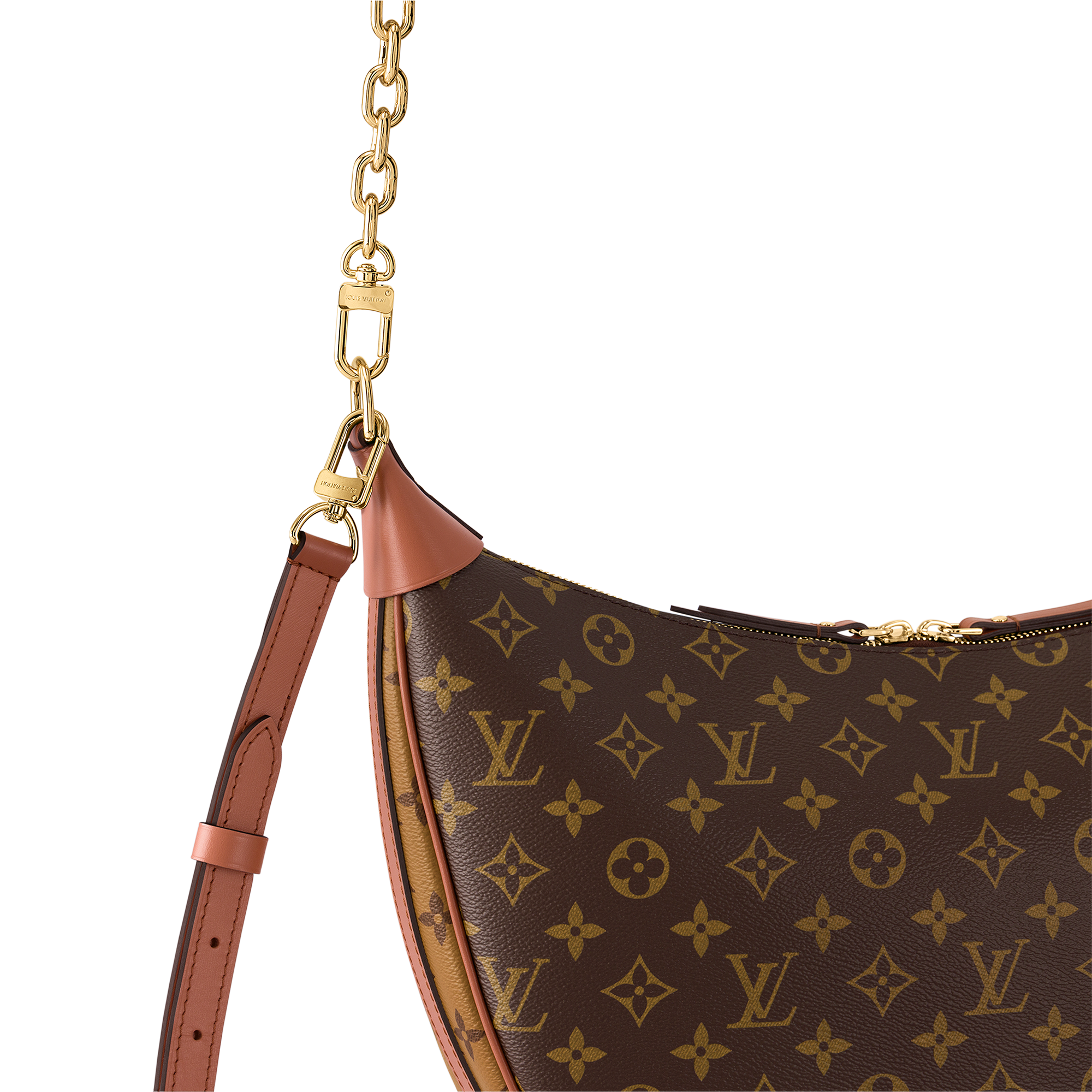 Loop Hobo Bag Monogram Canvas in Women